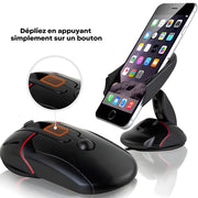 Support Telephone Voiture Ventouse pliant