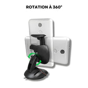 Support Telephone Voiture Ventouse pliant